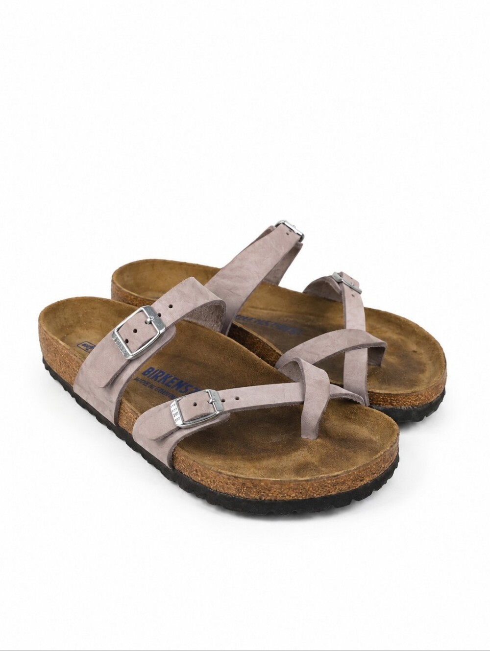 Birkenstock Mayari Leather Soft Footbed Women's Sandals Size EU 37 - US 6
